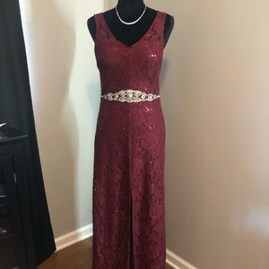 Formal full length gown! Worn once!